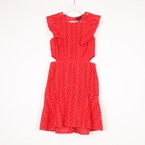 Bardot Eyelet Dress